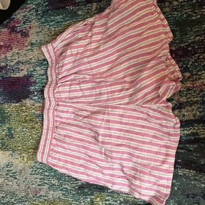 shorts from target!! Pink and white striped